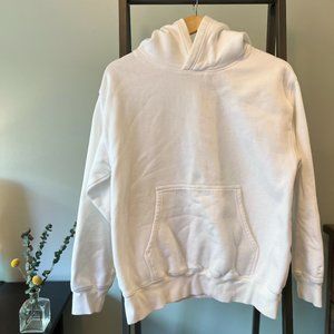 Aritzia / TNA Cozy Fleece Hoodie Sweatshirt - White